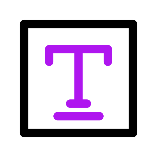 Text icon
