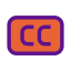 Subtitles biểu tượng 64x64