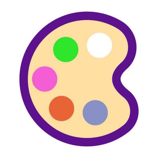Paint palette ícono