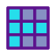 Grid biểu tượng 64x64