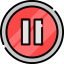 Pause button icon 64x64