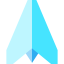 Paper plane icon 64x64