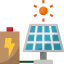 Solar panel 图标 64x64