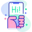 Hi icon 64x64