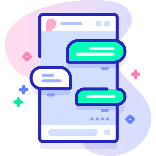 Chatting icon