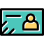 Id card icon 64x64