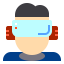 Vr glasses icon 64x64