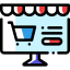 Online shop icon 64x64