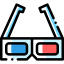 3d glasses icon 64x64