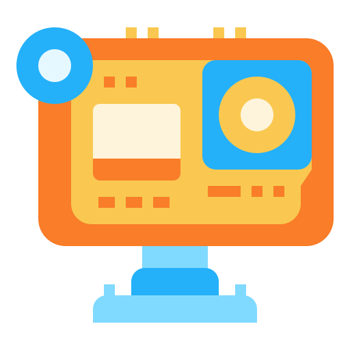 Action camera icon