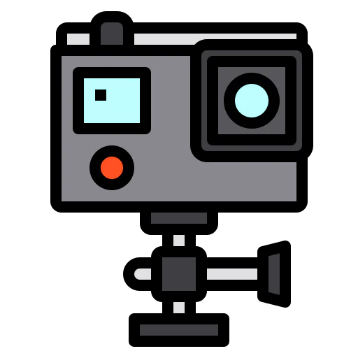 Action camera icon