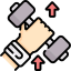 Dumbbell icon 64x64