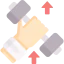 Dumbbell icon 64x64