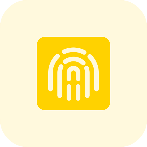 Fingerprint scan 图标