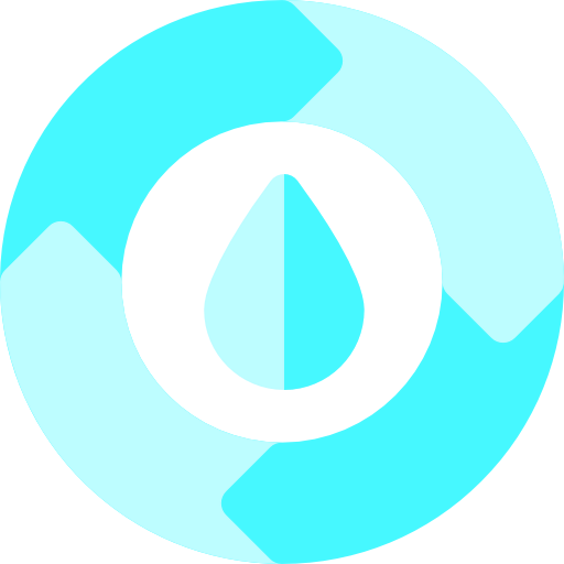 Water cycle icon