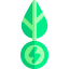Green power icon 64x64