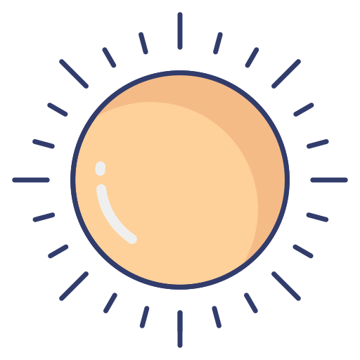 Sun icon