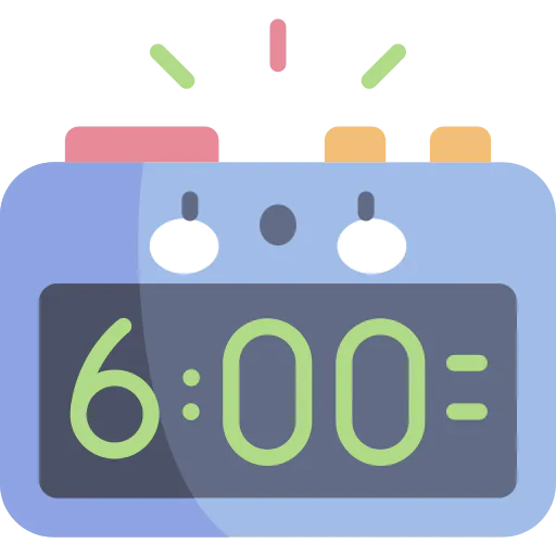 Alarm clock icon