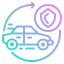 Car insurance icon 64x64
