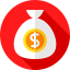 Money bag icon 64x64