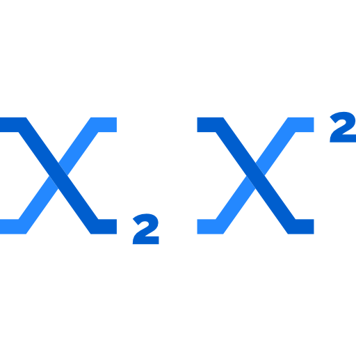 Subscript アイコン