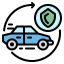 Car insurance 图标 64x64