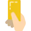 Yellow card icon 64x64