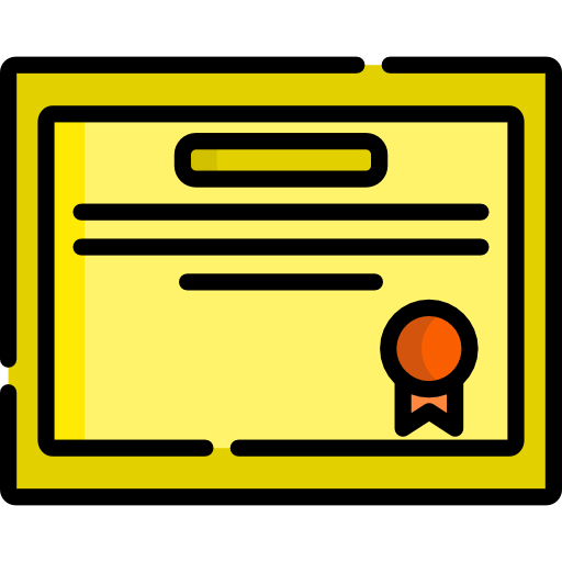 Certificate icon