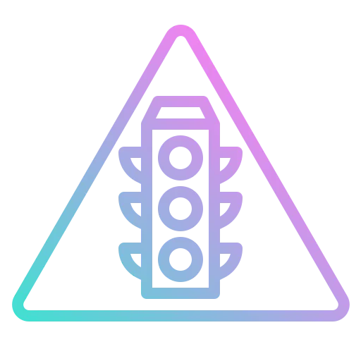 Traffic light icon