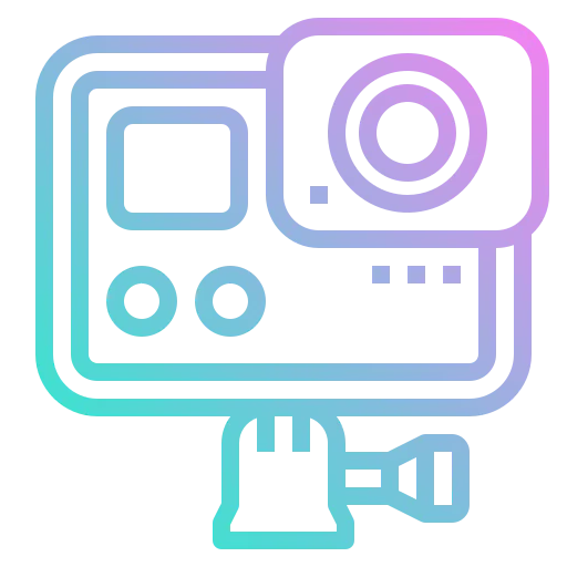 Action camera icon