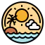 Beach icon 64x64