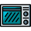 Microwave oven icon 64x64