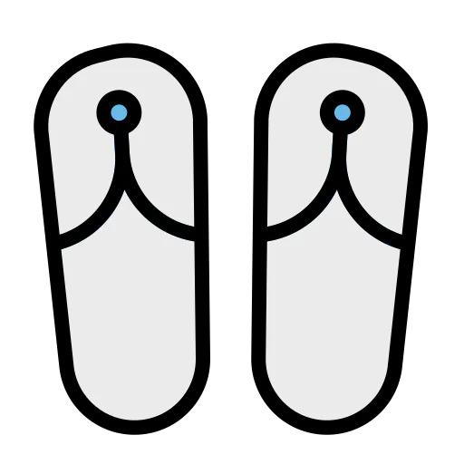 Flip flops icon