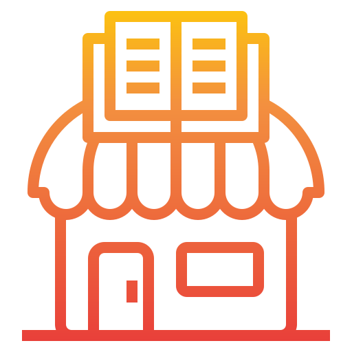 Book shop icon