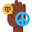 Civil right movement icon 64x64