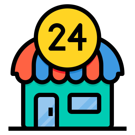 24 hours icon
