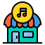 Music store ícono 64x64