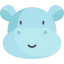 Hippopotamus icon 64x64