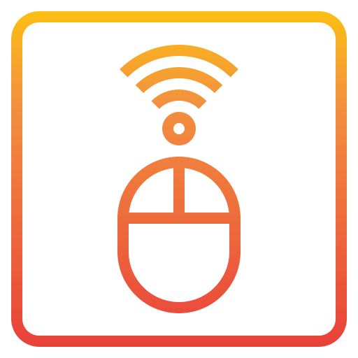 Wireless mouse icon