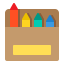 Color pencils icon 64x64