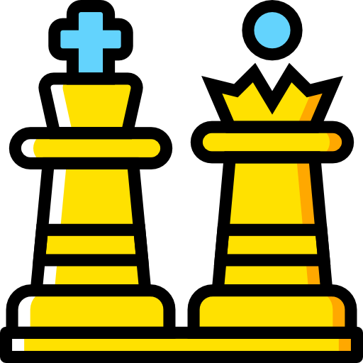 Chess pieces ícono