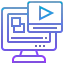 Online video icon 64x64