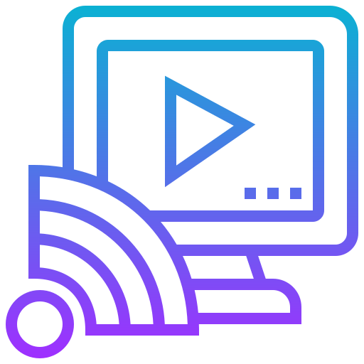 Streaming icon