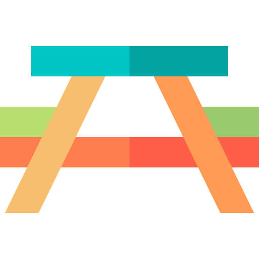 Picnic table icon