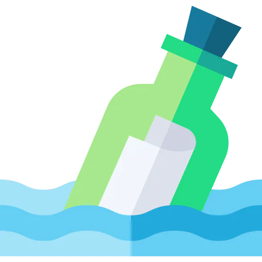 Message in a bottle Symbol