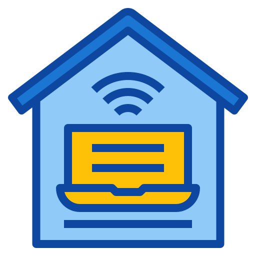 Work from home icon
