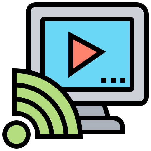 Streaming icon