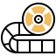 Film reel icon 64x64