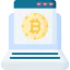 Online money icon 64x64