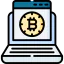 Online money icon 64x64